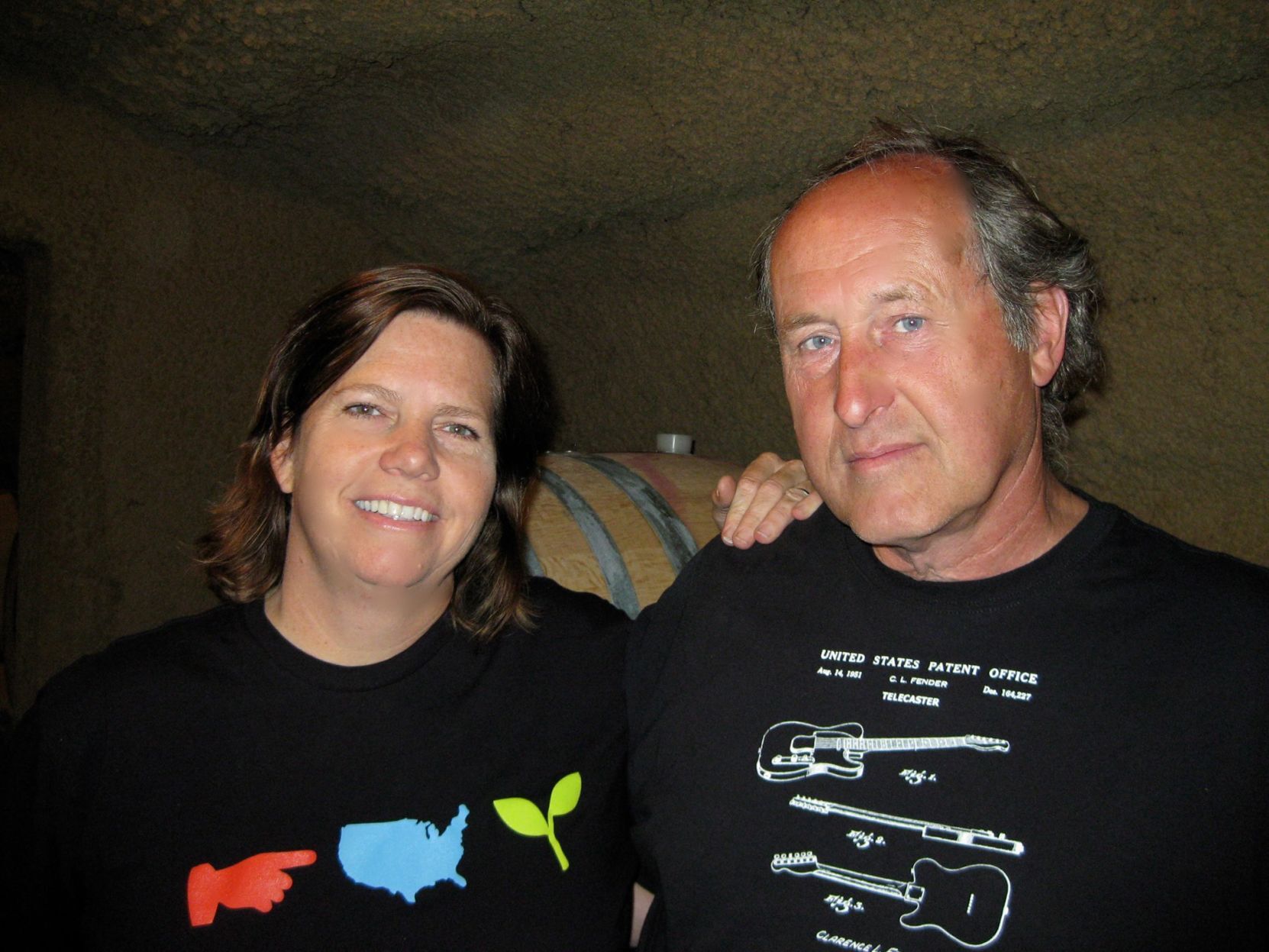 Lisa Drinkward and Les Behrens